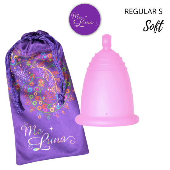 Menstruatiecup Me Luna Soft S met bal roze (MELU001)