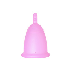 Menstruatiecup Me Luna Soft L met steel roze (MELU020)