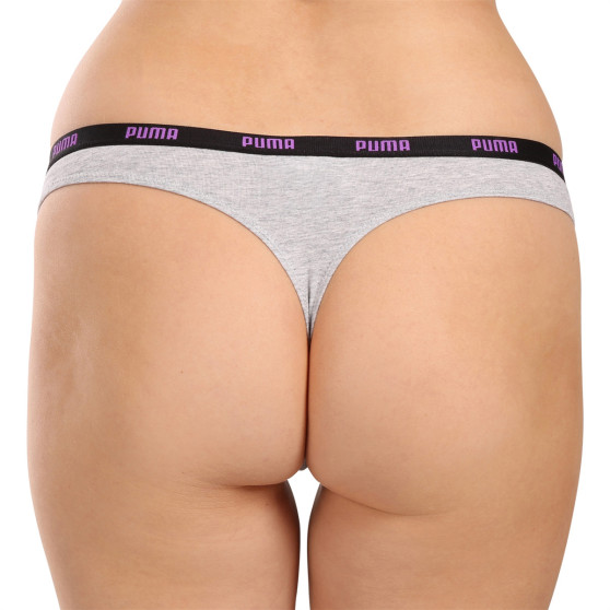 3PACK dames string Puma veelkleurig (503008001 004)