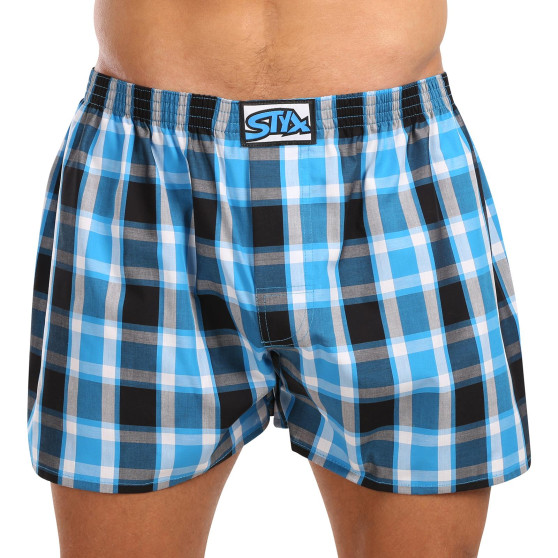 3PACK Herenboxershort Styx classic elastisch meerkleurig (3A103456)