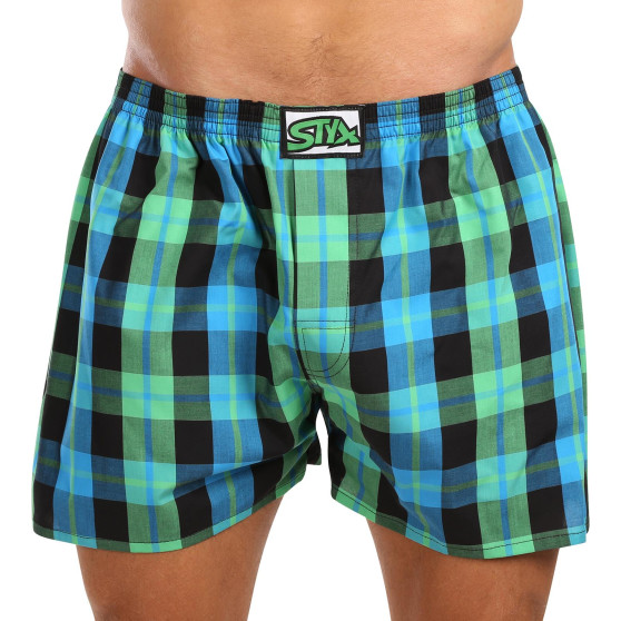 3PACK Herenboxershort Styx classic elastisch meerkleurig (3A103789)