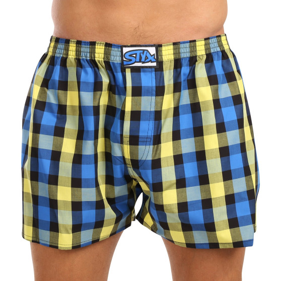 3PACK Herenboxershort Styx classic elastisch meerkleurig (3A103789)