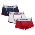 3PACK herenboxershort Addicted veelkleurig (AD1009P-3COL)