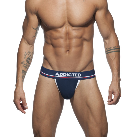 Herenstring Addicted blauw push up (AD711-09)