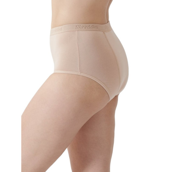 Shreddies Functionele damesslip tegen winderigheid Hi-Waist Beige (SHRED102B)