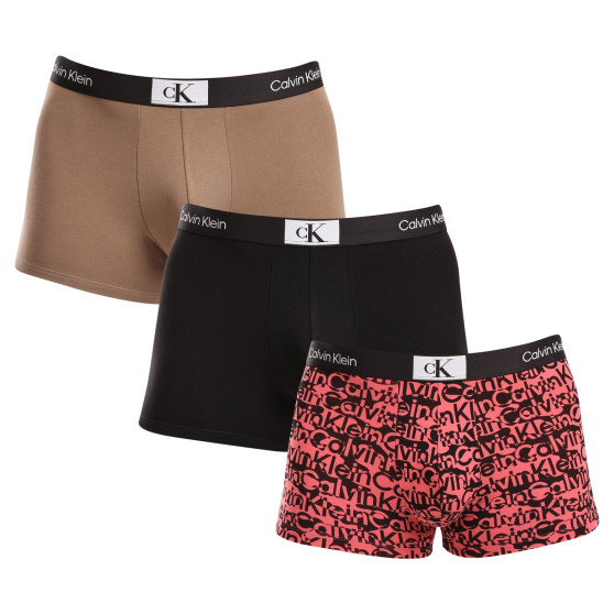 3PACK herenboxershort Calvin Klein veelkleurig (NB3528E-N26)