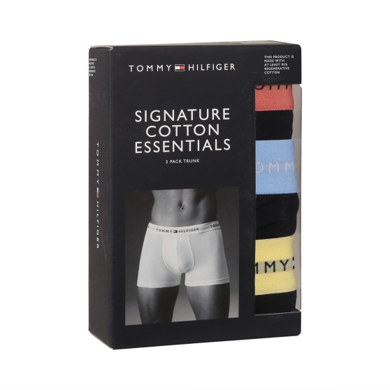 3PACK herenboxershort Tommy Hilfiger donkerblauw (UM0UM02763 0XM)