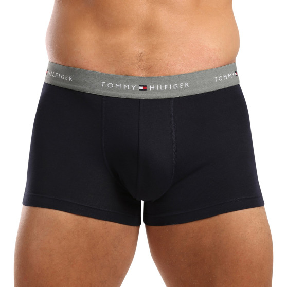 3PACK herenboxershort Tommy Hilfiger donkerblauw (UM0UM02763 0T9)