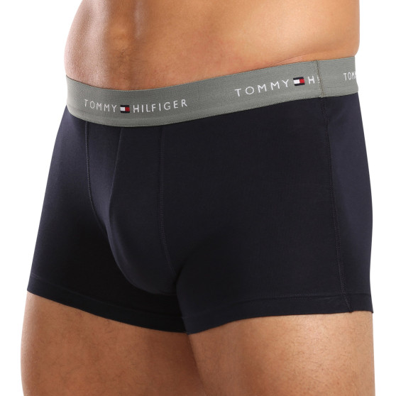 3PACK herenboxershort Tommy Hilfiger donkerblauw (UM0UM02763 0T9)