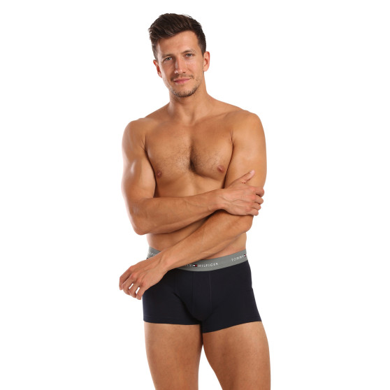 3PACK herenboxershort Tommy Hilfiger donkerblauw (UM0UM02763 0T9)