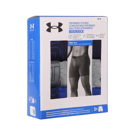 3PACK herenboxershort Under Armour veelkleurig (1383884 410)