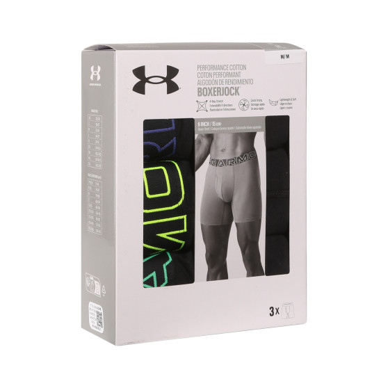 3PACK herenboxershort Under Armour veelkleurig (1383889 002)