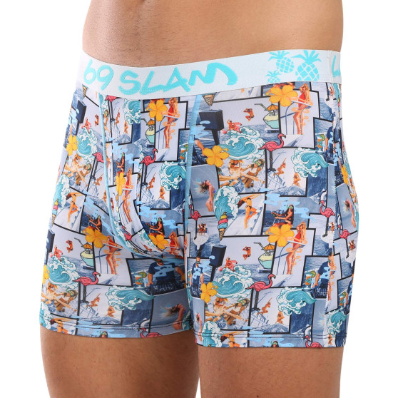 69SLAM Herenboxershort ZOMER JACHT (MBYSYH-PO)