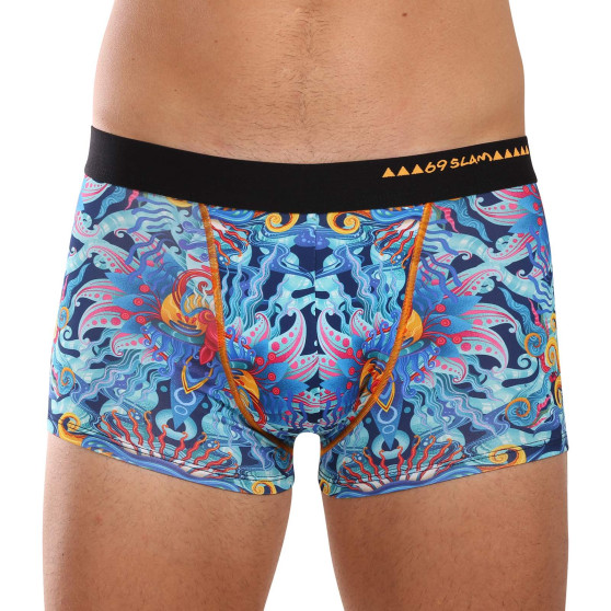 69SLAM Herenboxershort Hip BLUE HABITAT (MSYBUH-PO)