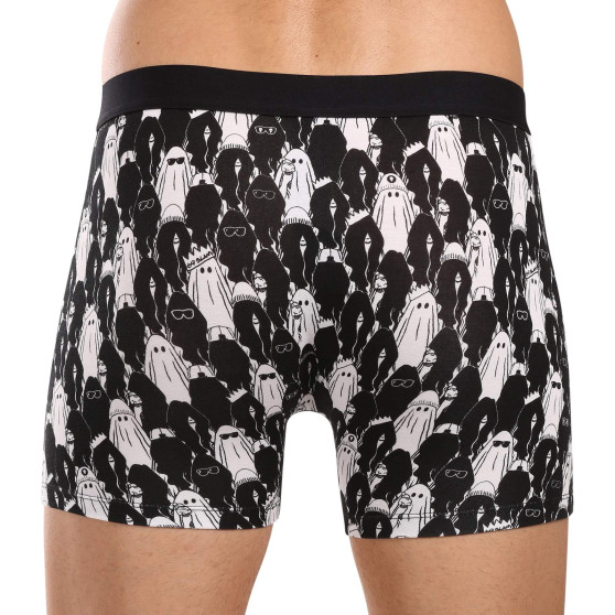 69SLAM Herenboxershorts pasvorm bamboe GHOST (MPBGHS-BB)