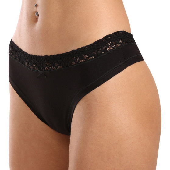 Dames string Lovelygirl zwart (8307-black)