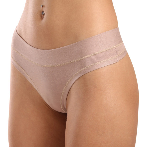 Dames string Lovelygirl beige (3678-nude)