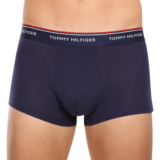 3PACK Tommy Hilfiger herenboxershort oversized donkerblauw (1U87905252 05G)