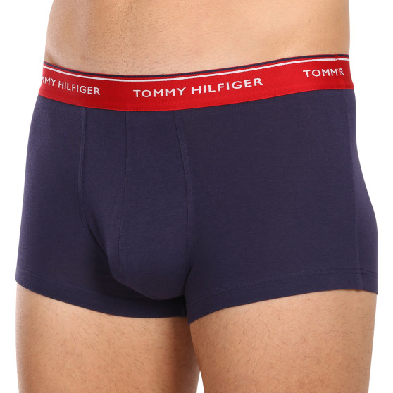 3PACK Tommy Hilfiger herenboxershort oversized donkerblauw (1U87905252 05G)