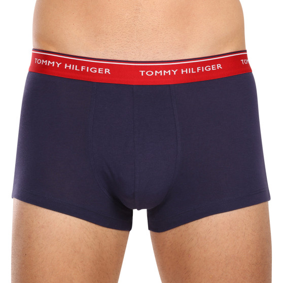 3PACK Tommy Hilfiger herenboxershort oversized donkerblauw (1U87905252 05G)