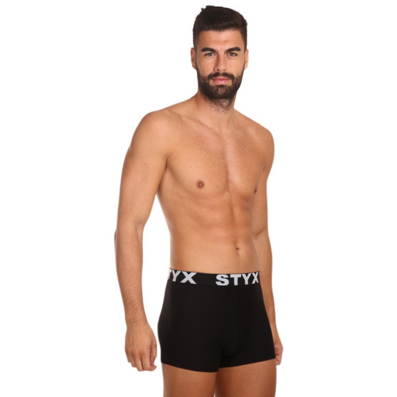 5PACK herenboxershort Styx sport elastisch zwart (5G9601)