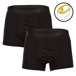 2PACK Pietro Filipi herenboxershort ballenhouder zwart (2BCL001)