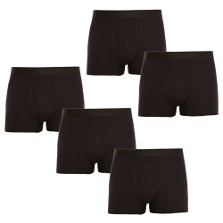 5PACK herenboxershort Nedeto zwart (5NB001)