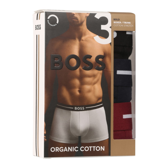 3PACK herenboxershort BOSS veelkleurig (50517833 972)