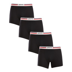 4PACK herenboxershort Levis zwart (701224292 001)