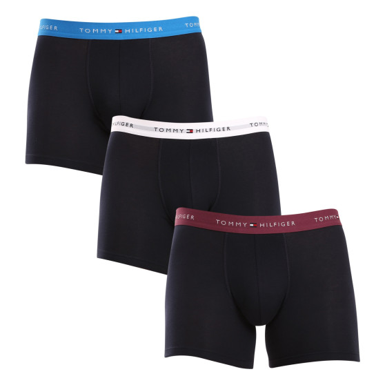 3PACK herenboxershort Tommy Hilfiger donkerblauw (UM0UM02765 0VZ)