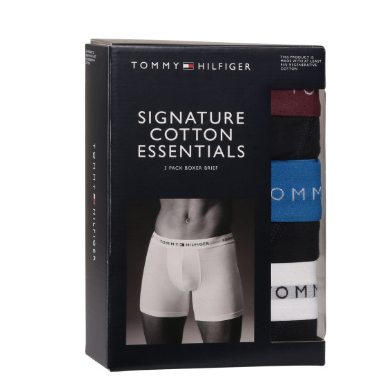 3PACK herenboxershort Tommy Hilfiger donkerblauw (UM0UM02765 0VZ)