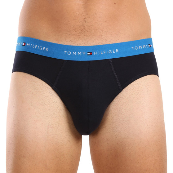 3PACK herenslip Tommy Hilfiger donkerblauw (UM0UM02904 0VZ)