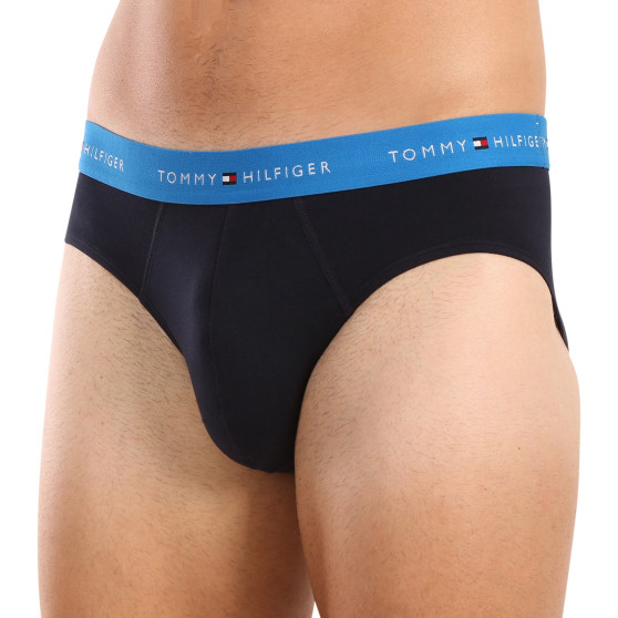 3PACK herenslip Tommy Hilfiger donkerblauw (UM0UM02904 0VZ)