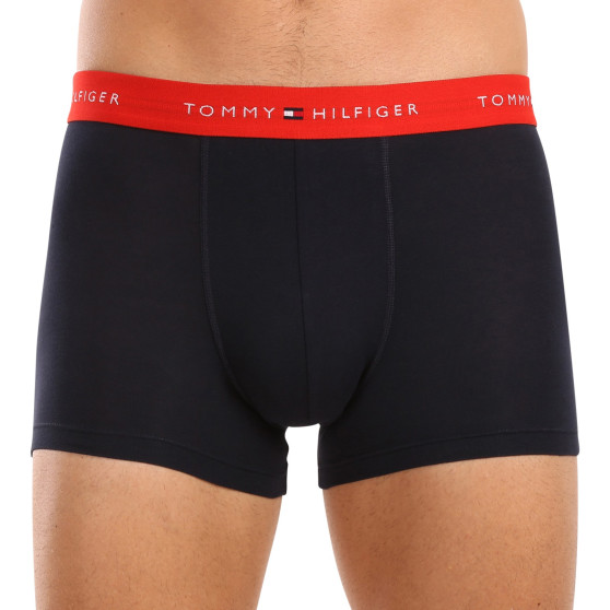 3PACK herenboxershort Tommy Hilfiger donkerblauw (UM0UM02763 0S0)