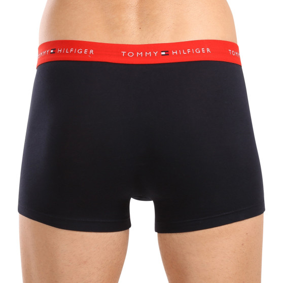 3PACK herenboxershort Tommy Hilfiger donkerblauw (UM0UM02763 0S0)