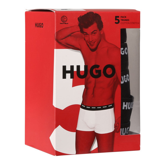 5PACK herenboxershort HUGO veelkleurig (50479944 981)