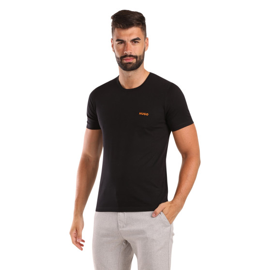 3PACK heren t-shirt HUGO zwart (50480088 965)