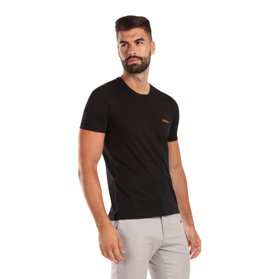 3PACK heren t-shirt HUGO zwart (50480088 965)