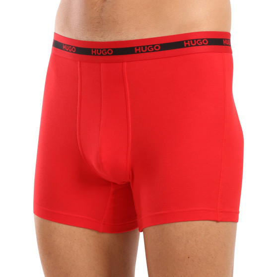 3PACK herenboxershort HUGO veelkleurig (50520475 971)