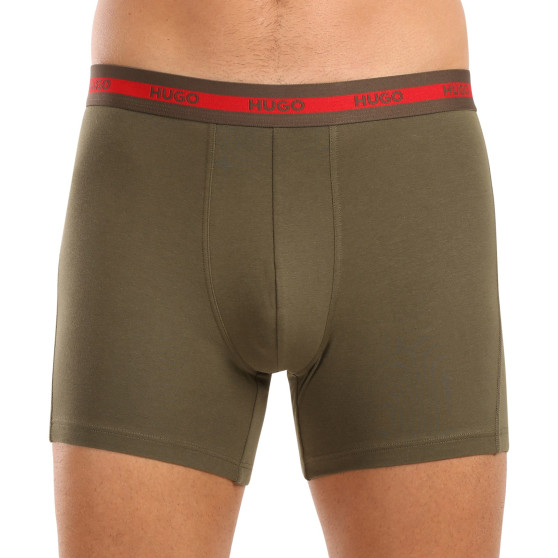 3PACK herenboxershort HUGO veelkleurig (50520475 971)