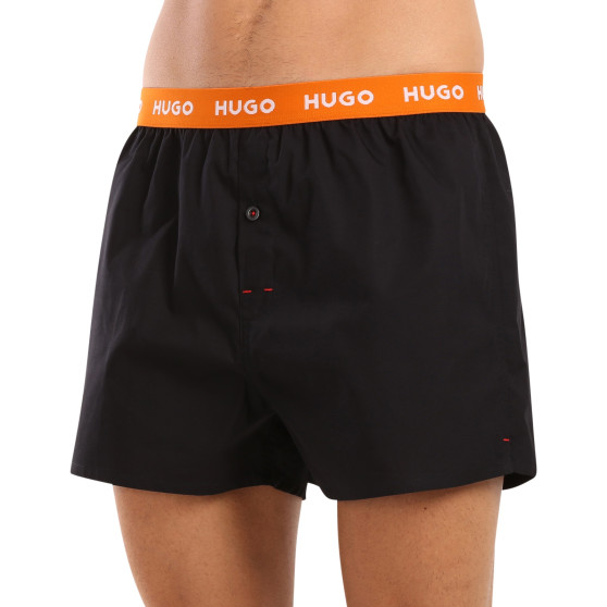 3PACK Herenboxershort HUGO zwart (50518079 961)