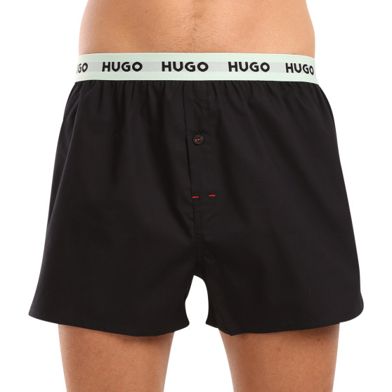 3PACK Herenboxershort HUGO zwart (50518079 961)