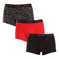 3PACK herenboxershort HUGO veelkleurig (50517894 974)