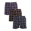 3PACK Herenboxershort Andrie veelkleurig (PS 5565)