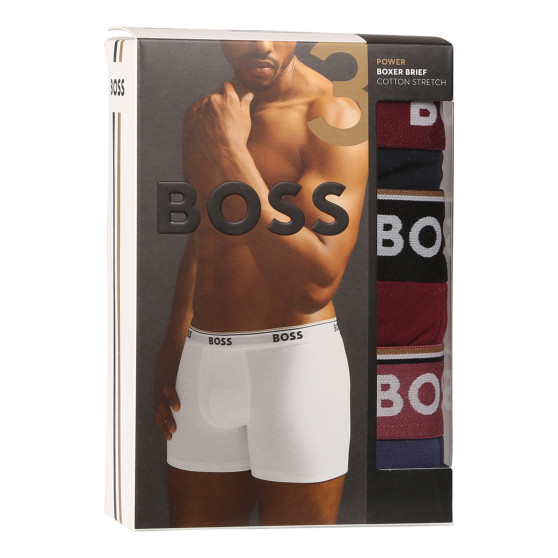 3PACK herenboxershort BOSS veelkleurig (50517828 984)