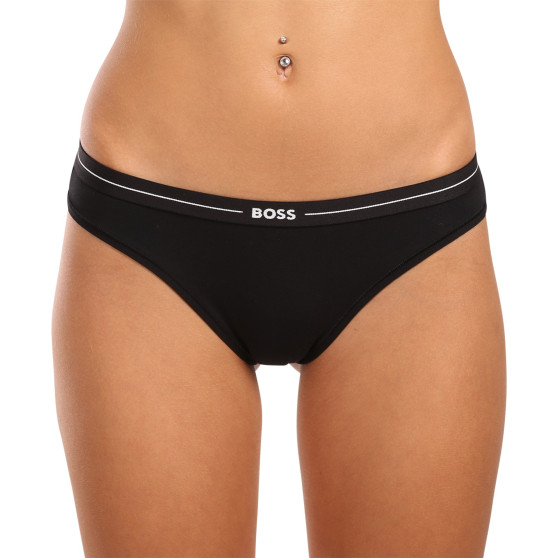 3PACK Dames slip BOSS zwart (50510016 001)