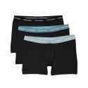 3PACK herenboxershort Calvin Klein oversized zwart (NB2667A-Q3R)