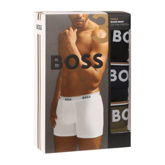 3PACK herenboxershort BOSS veelkleurig (50517828 983)