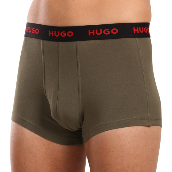 3PACK herenboxershort HUGO veelkleurig (50517878 964)