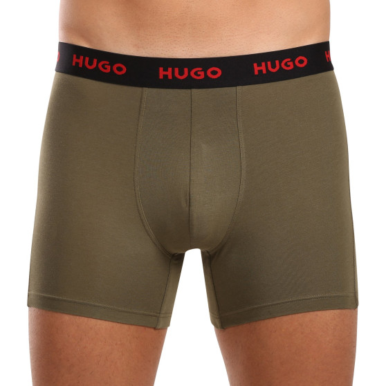 3PACK herenboxershort HUGO veelkleurig (50517887 978)